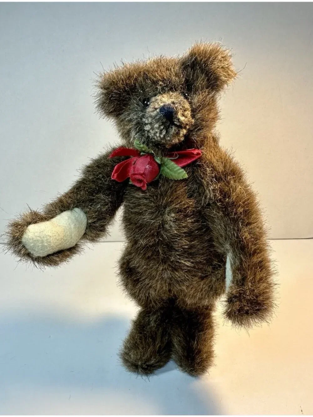 Mary Meyer Green Mountain Bears Plush Mansfield Jointed 1993 Teddy Bear 9”